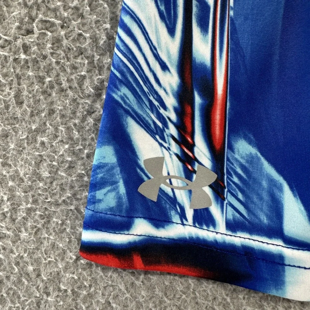 Under Armour Shorts Baby Boys Size 24 Months Blue Tie Dye Athletic Shorts 24M